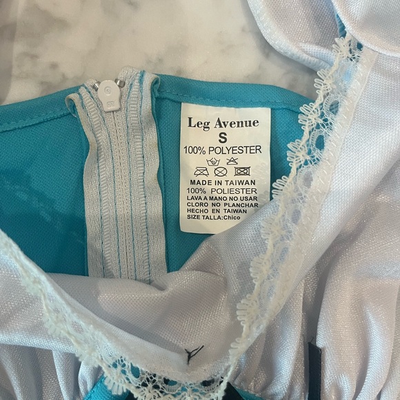 Leg Avenue Blue and White Costume Dress - Picture 3 of 7